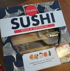 *3/$30 Sale* Sushi Serving Kit - Rolling Mat, Serving Trays